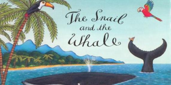 snail and whale